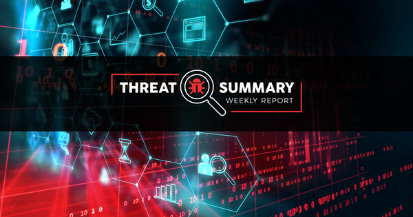 Threat Summary - Week 50, 2019