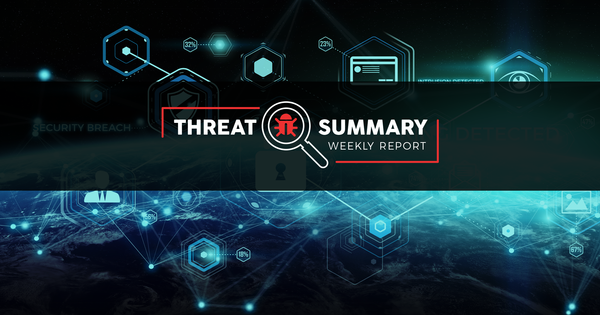 Threat Summary - Week 42, 2019